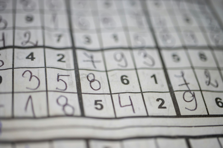 Sudoku puzzle grid